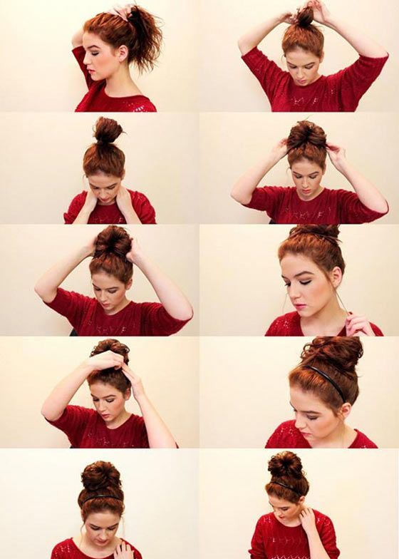 peinados para cabello medio