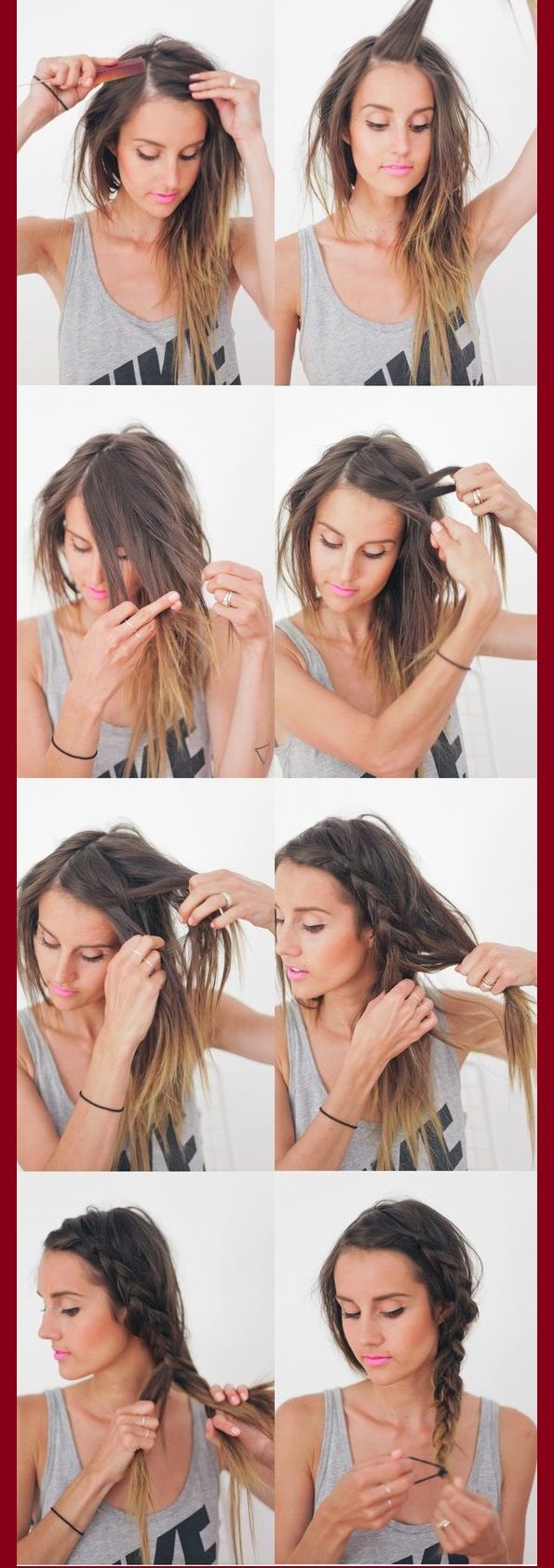 trenza de sirena