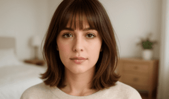 8 Modernos Cortes De Media Melena Con Flequillo Que Te Sorprenderán