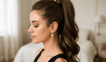 8 Creativos Peinados Media Cola Alta Para Fiesta Que Te Sorprenderán