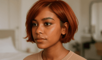 8 Impactantes Peinados Con Cabello Cobrizo Corto Para Morenas Que Te Sorprenderán