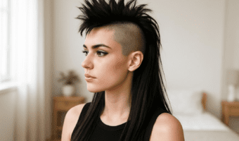 8 Audaces Peinados Punk Para Mujer De Pelo Largo Que Te Sorprenderán
