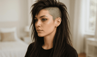 7 Impactantes Cortes Punk Para Mujer De Pelo Largo Que Te Sorprenderán