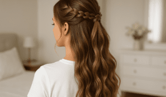 7 Creativos Peinados Media Cola Con Trenza Que Te Harán Lucir Genial