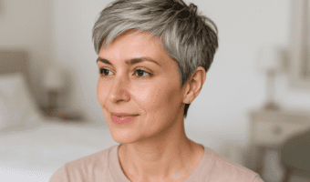 8 Modernos Peinados Para Pelo Corto Con Canas Que Te Harán Lucir Genial