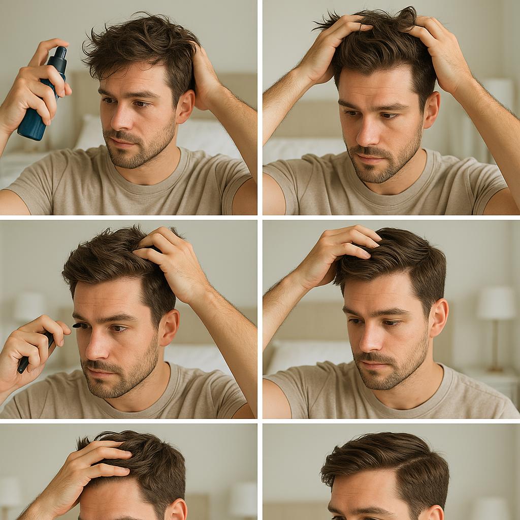 Semi Recogido Texturizado Hacia Un Lado