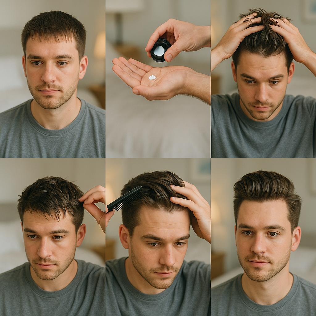 Peinado Pompadour Moderno