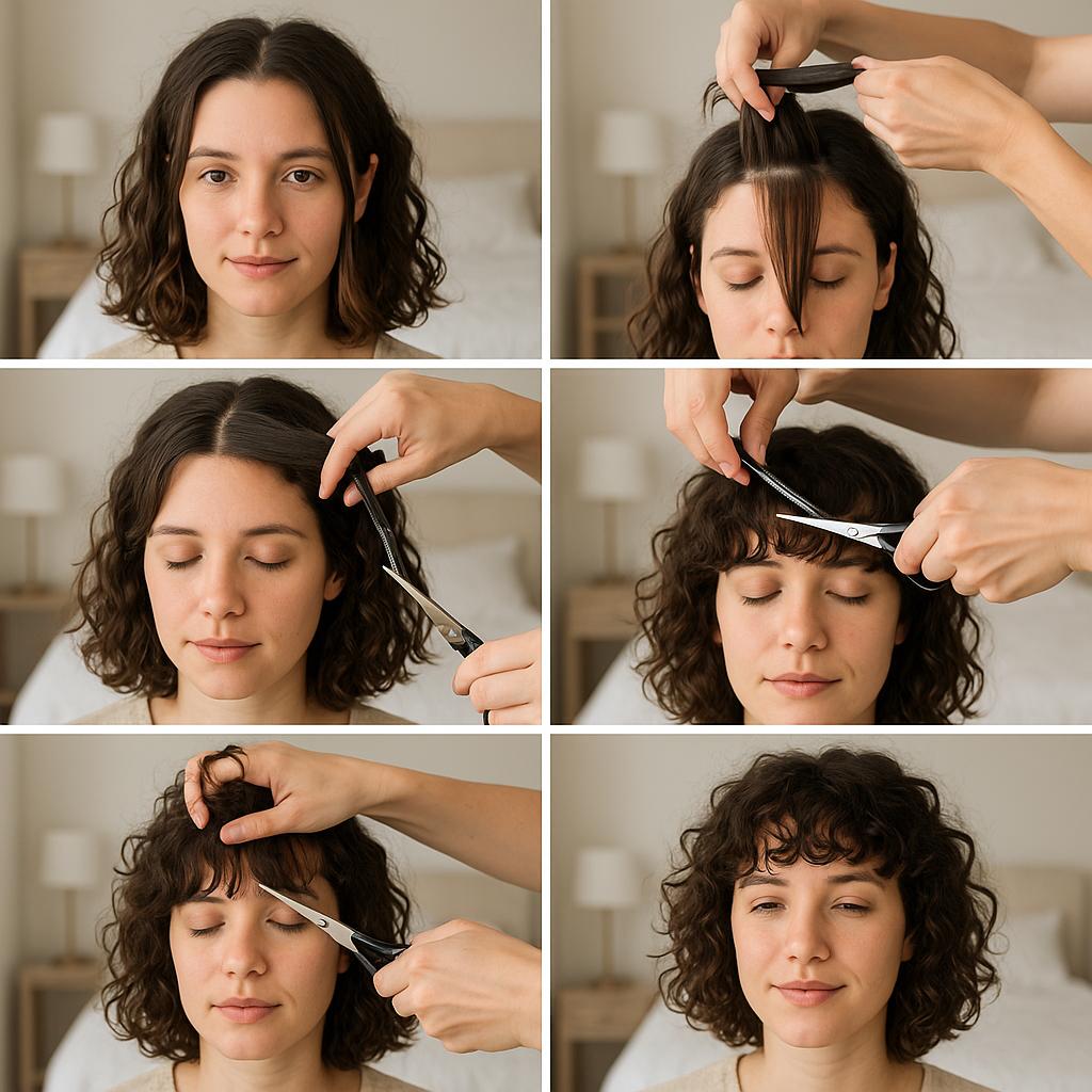 Flequillo Asimétrico con Textura Natural