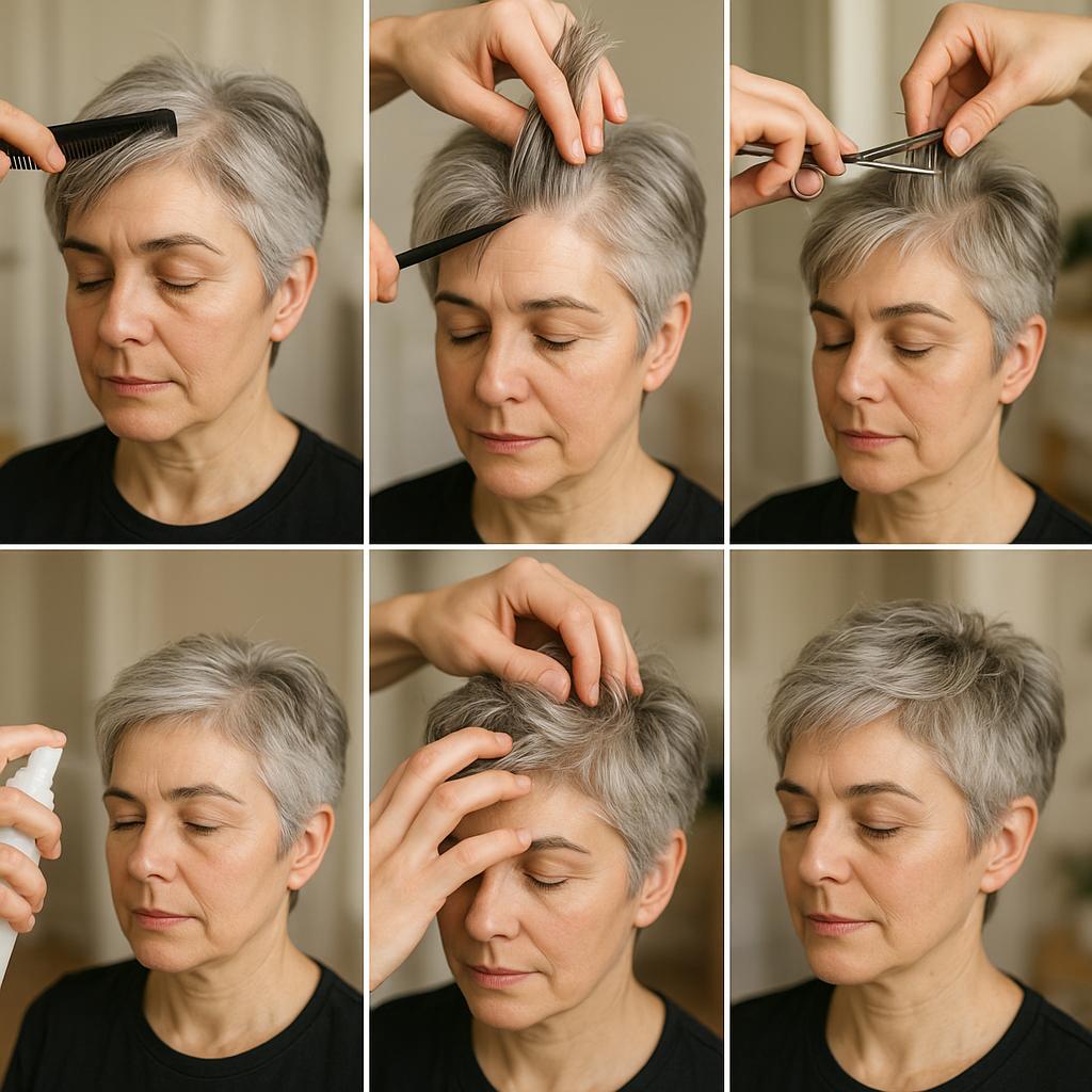 Corte pixie texturizado