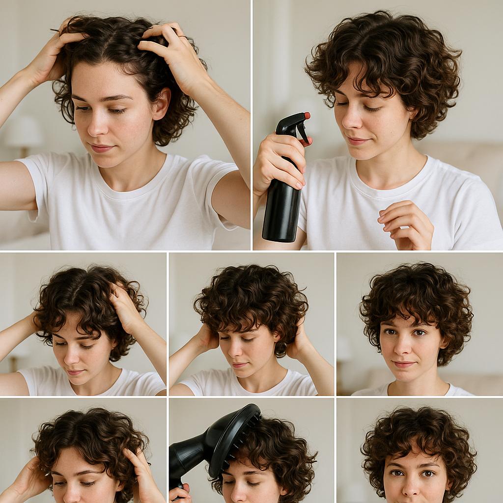 Rizos naturales con volumen