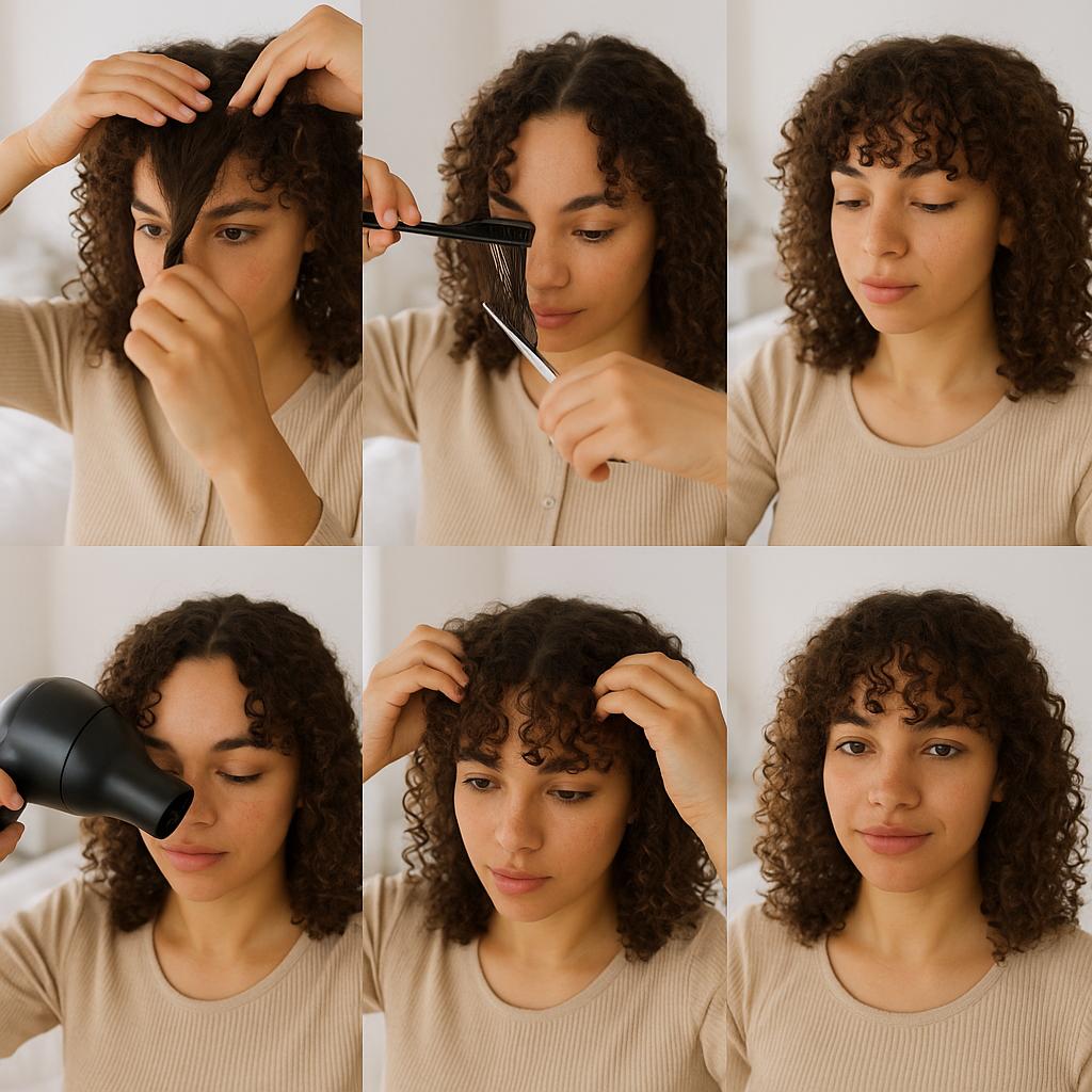 Flequillo Largo y Despuntado con Volumen