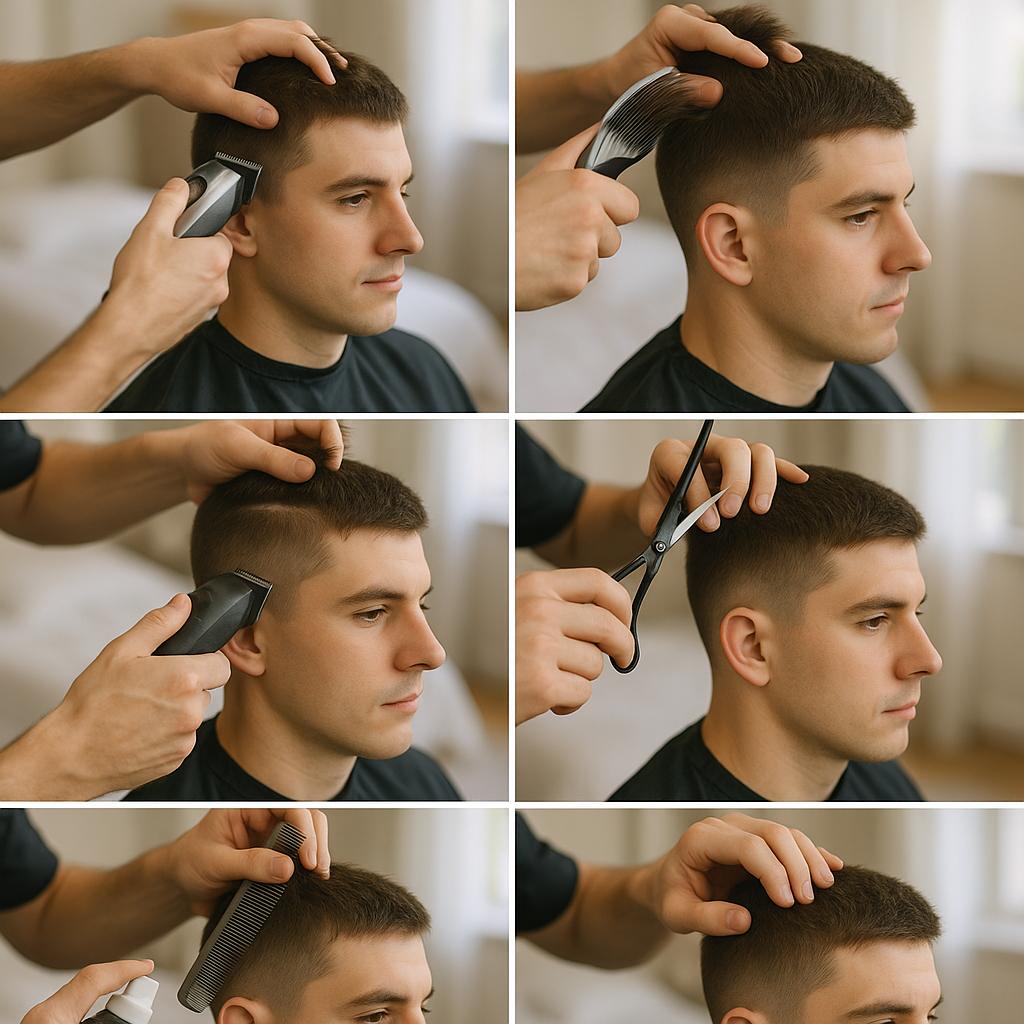 Corte cesped con textura