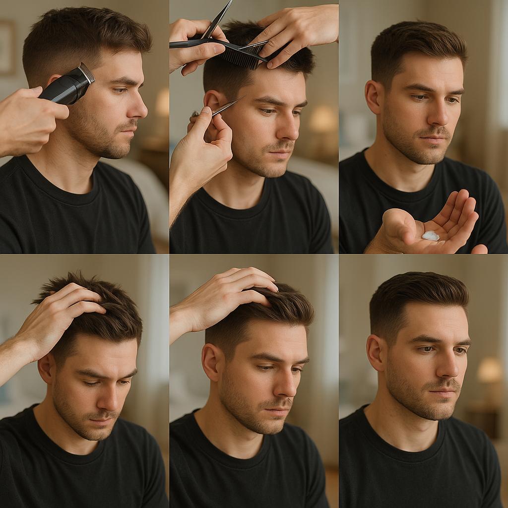 Corte undercut con acabado mate