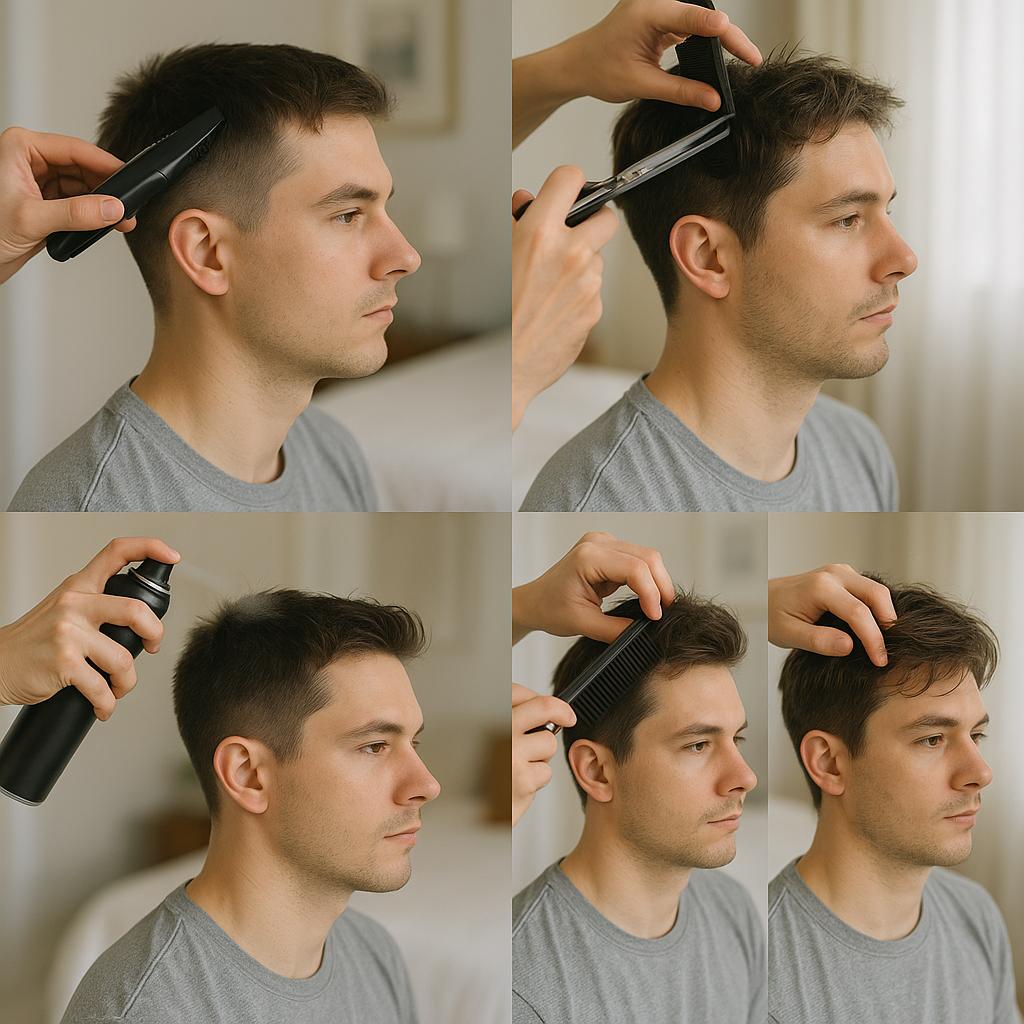 Corte bob con textura