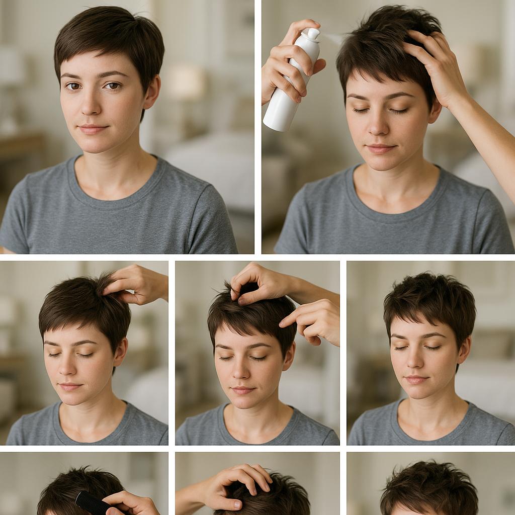 Corte pixie texturizado