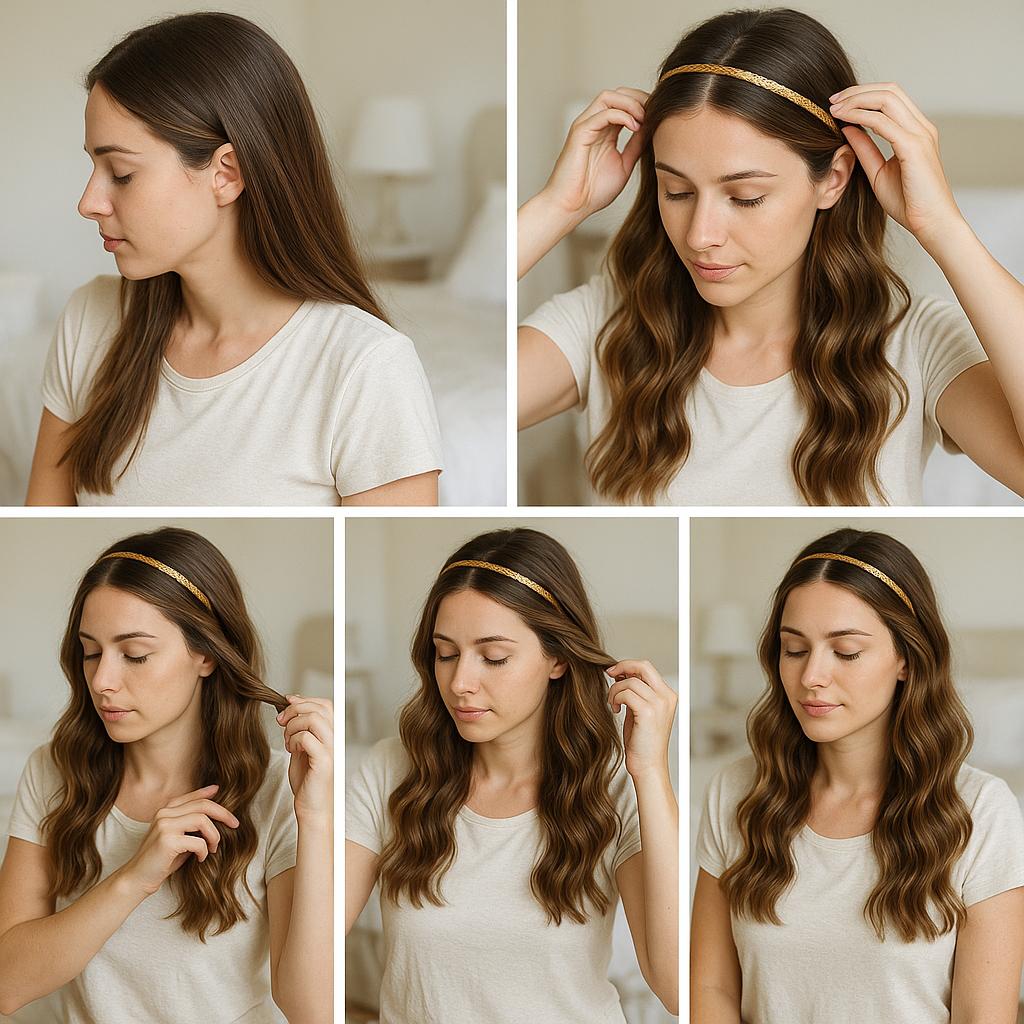 Ondas naturales con diadema