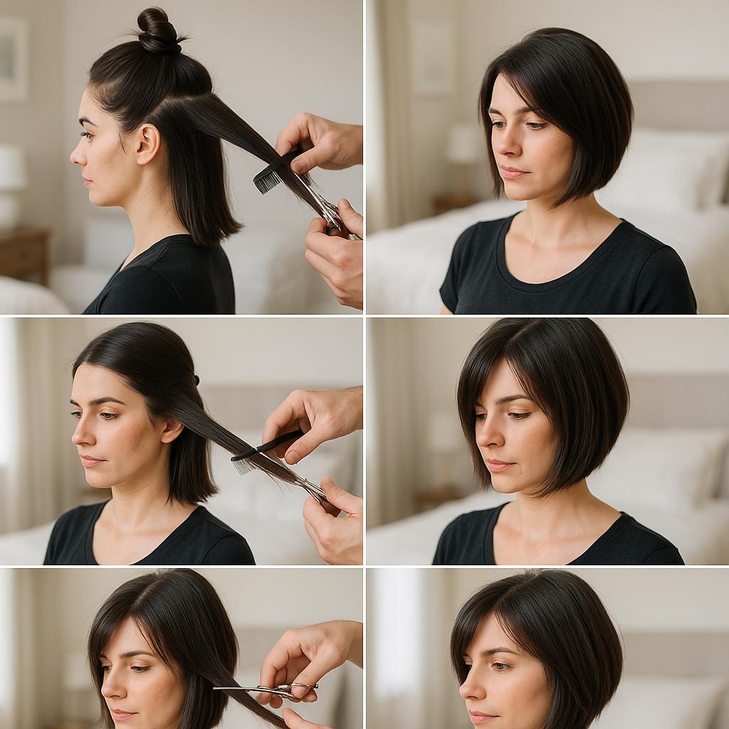 Bob desfilado con flequillo lateral