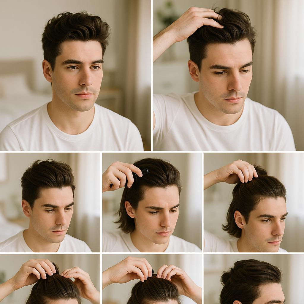 Semi Recogido con Ondas