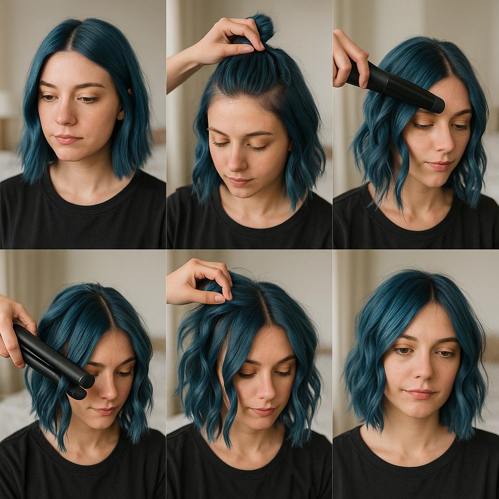 Bob texturizado con puntas desordenadas