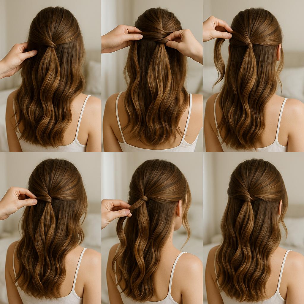 Media coleta con ondas suaves