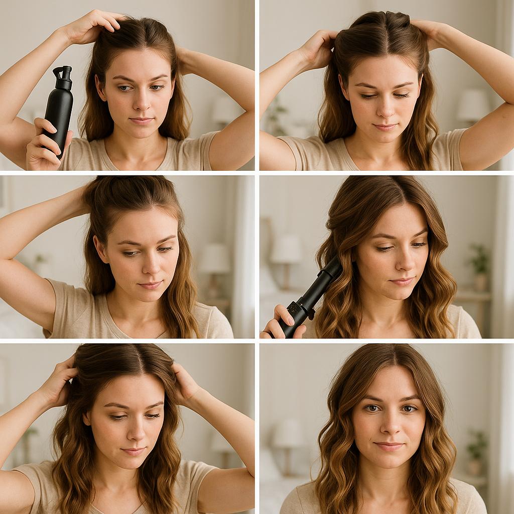 Peinado Desenfadado con Ondas Naturales