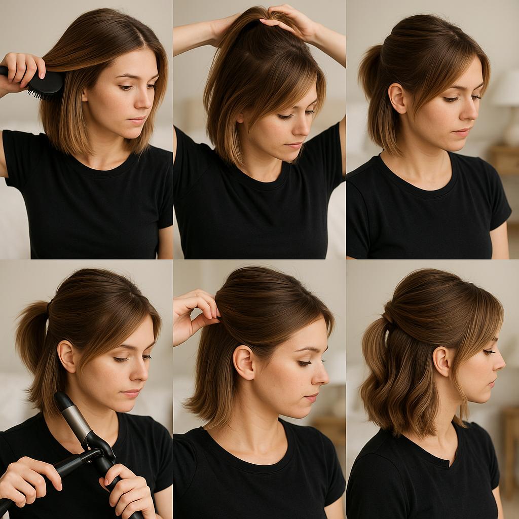 Media cola con detalles ondulados