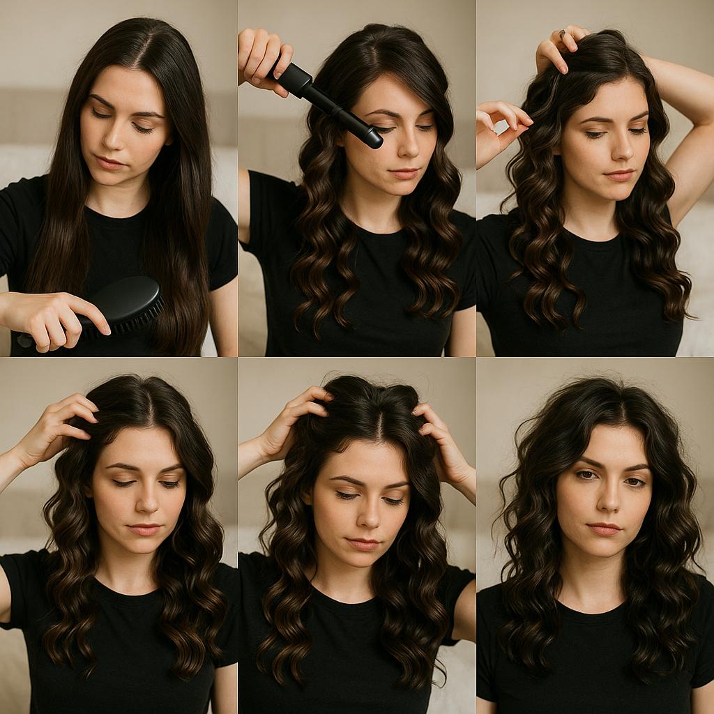 Ondas descontroladas con brillo oscuro