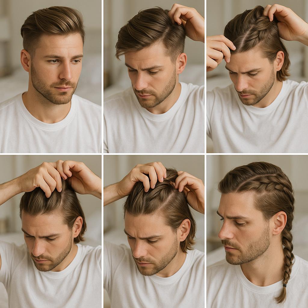 Trenza De Lado Con Toque Moderno