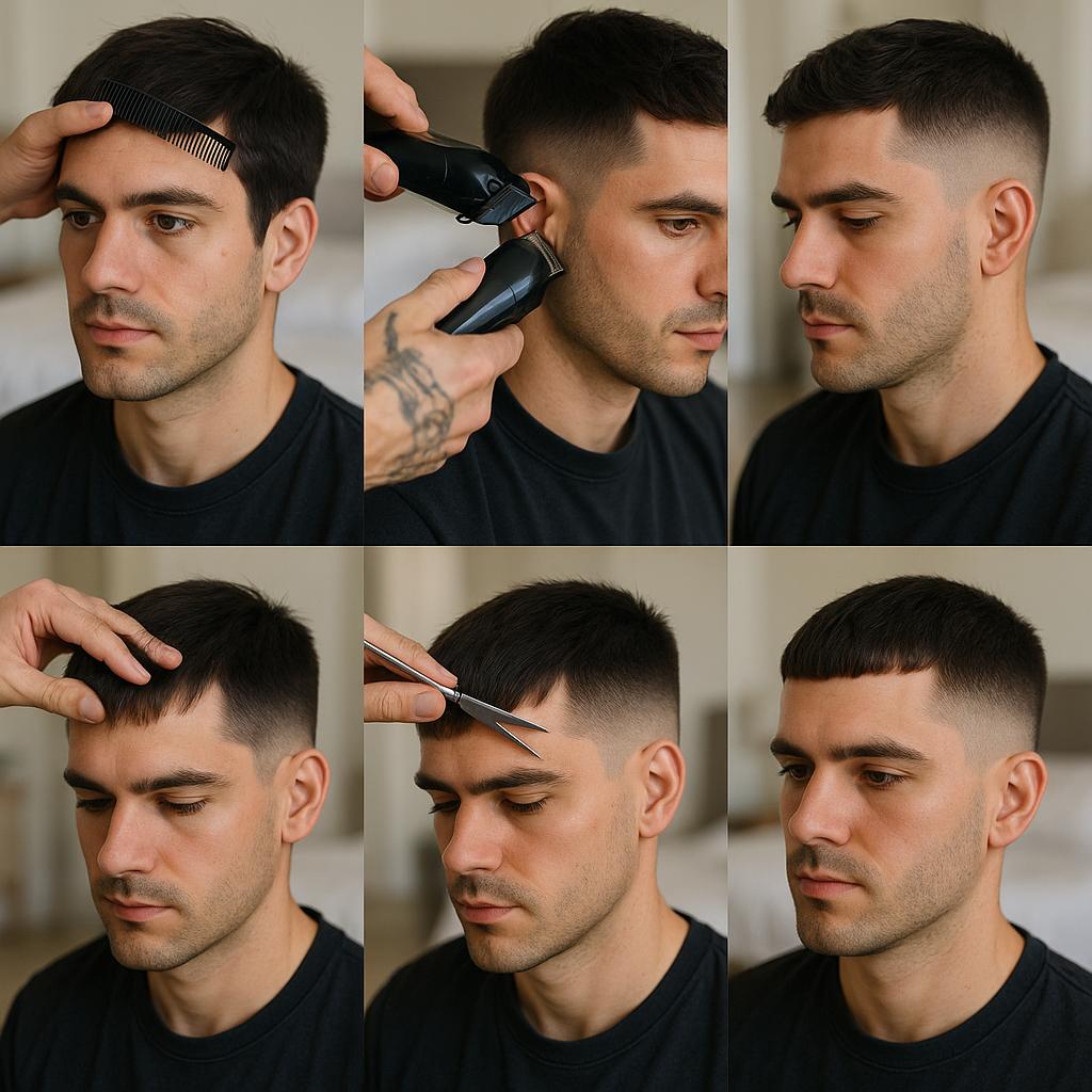 Corte César con Toque Contemporáneo