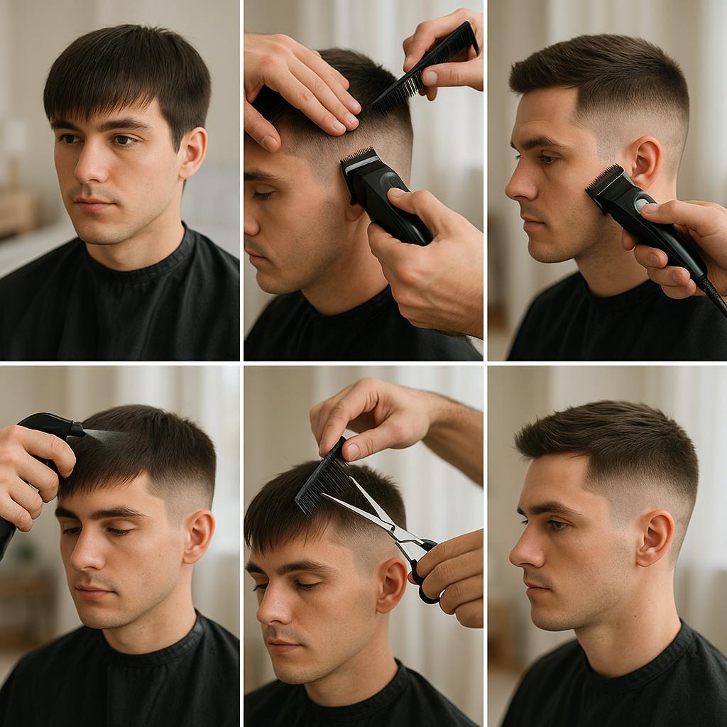 Corte desvanecido con textura