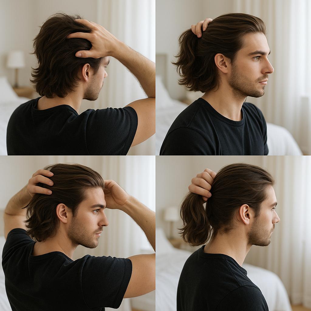 Cola baja con volumen y movimiento