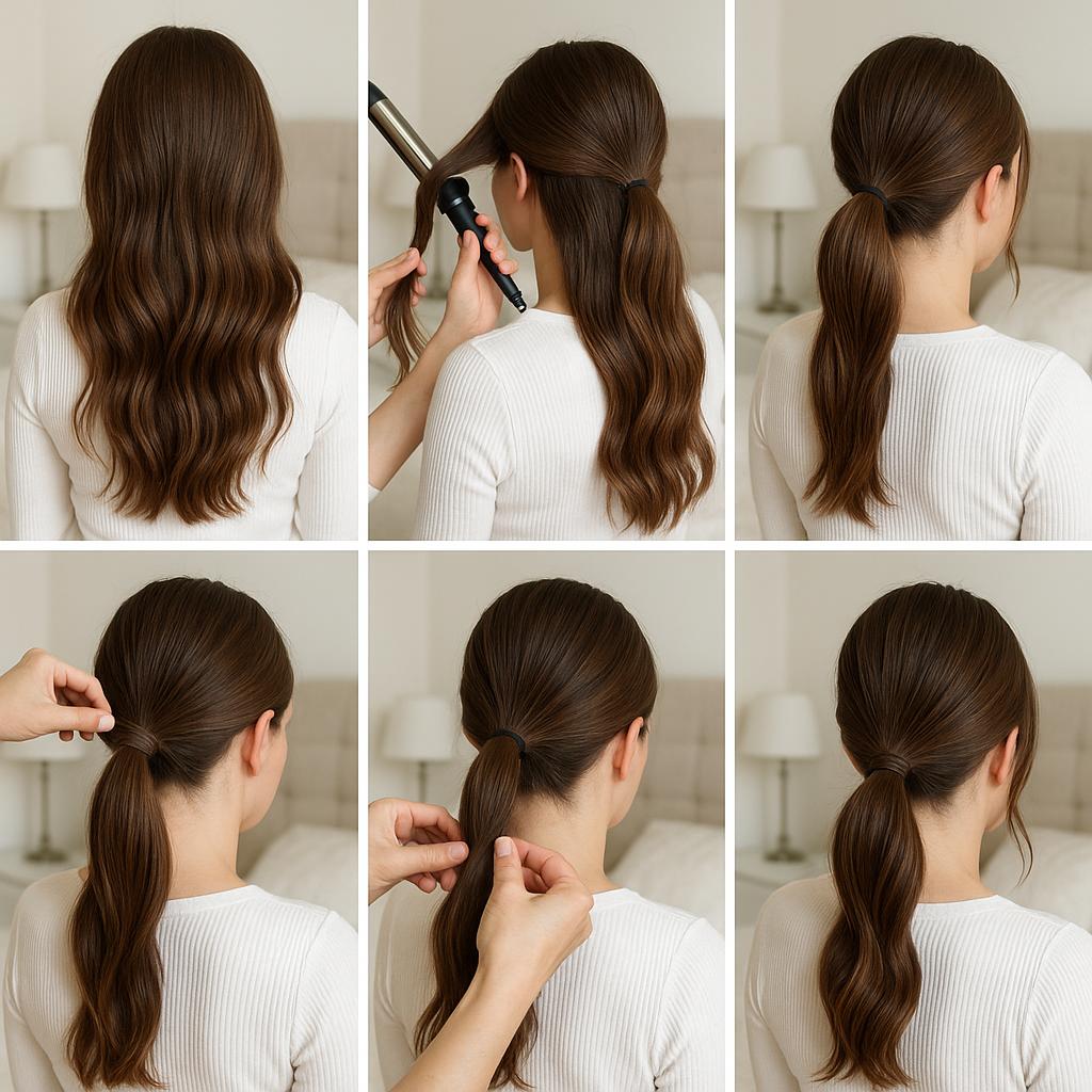 Coleta baja con ondas suaves